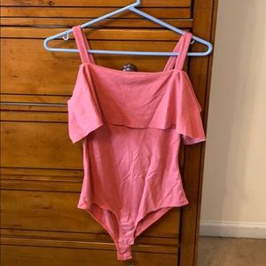 Charlotte Russe  pink bodysuit